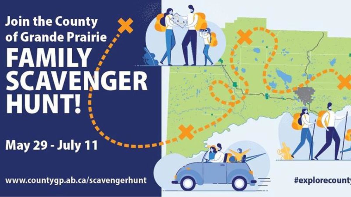 County of Grande Prairie FCSS to host ongoing family scavenger hunt