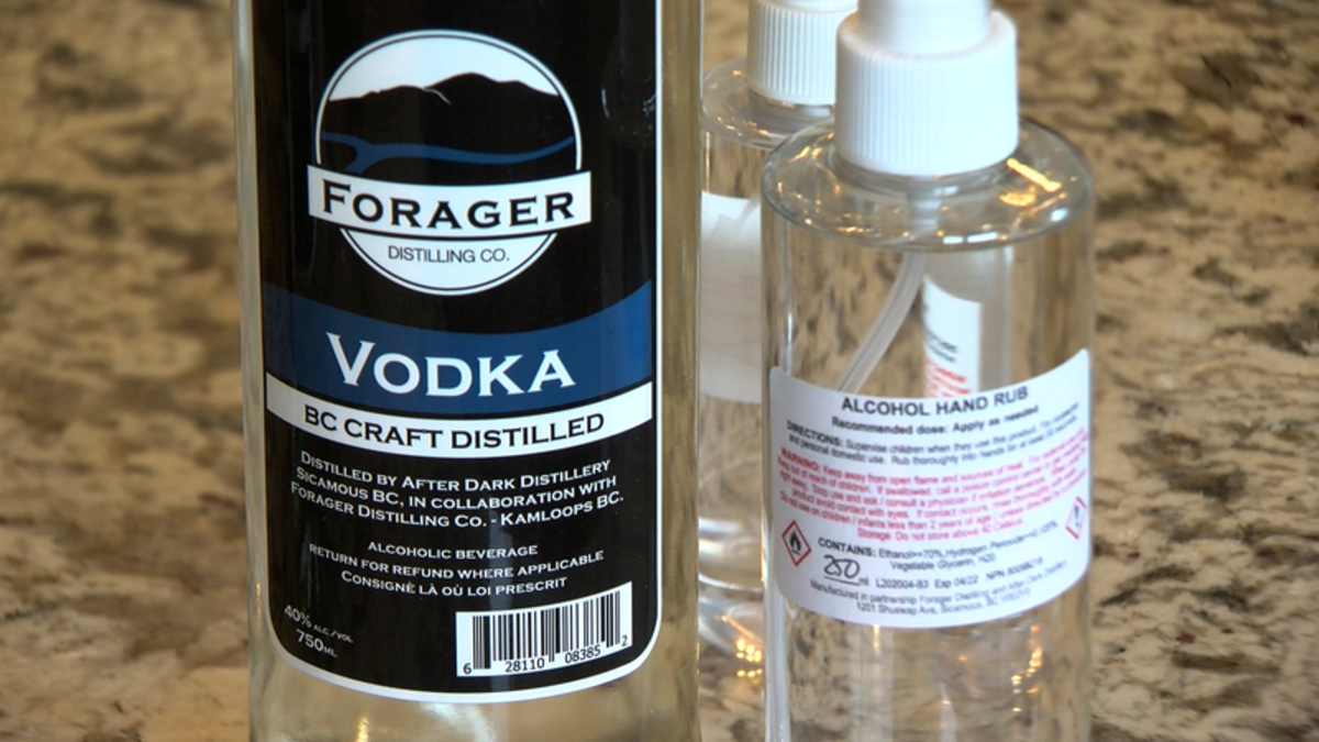 Kamloops distillery selling hand sanitizer across Canada as need grows