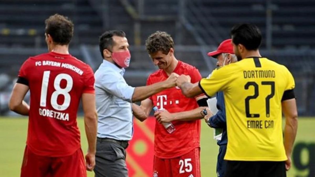 Bayern Munich wins 10th straight Bundesliga title, beats Dortmund