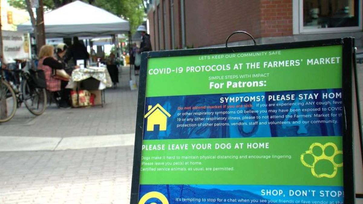 Wednesday Farmers’ Market returns with craft vendors now permitted