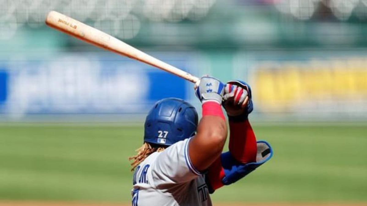 Vlad Guerrero Jr.'s first Triple-A home run a monster shot