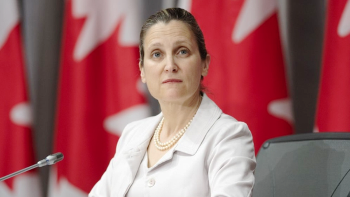 Deputy PM Chrystia Freeland Takes Over As Finance Minister | Rdnewsnow.com