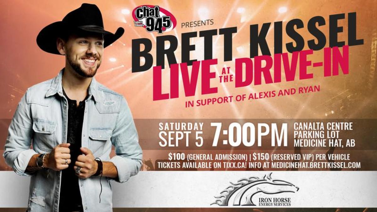 Brett Kissel coming back to Medicine Hat for fundraiser drive-in concert |  CHAT News Today