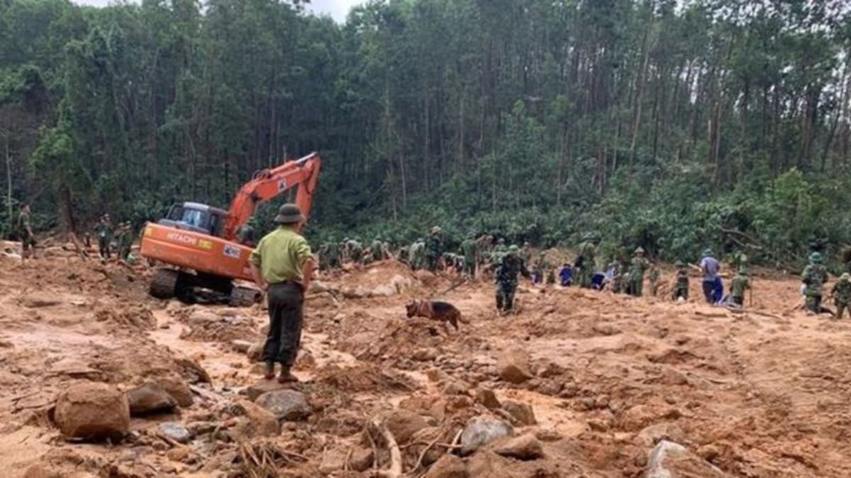 Vietnam Landslide Hits Army Camp, Buries 22 Personnel 