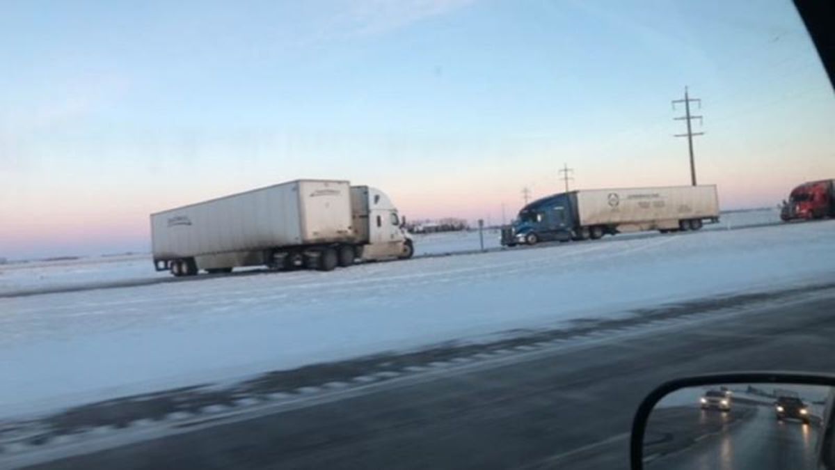 Poor road conditions force Hwy3 traffic detour Monday afternoon Lethbridge News Now