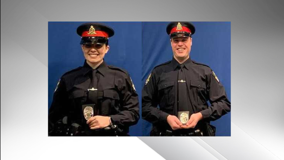 Lethbridge Police two new officers into the force Lethbridge