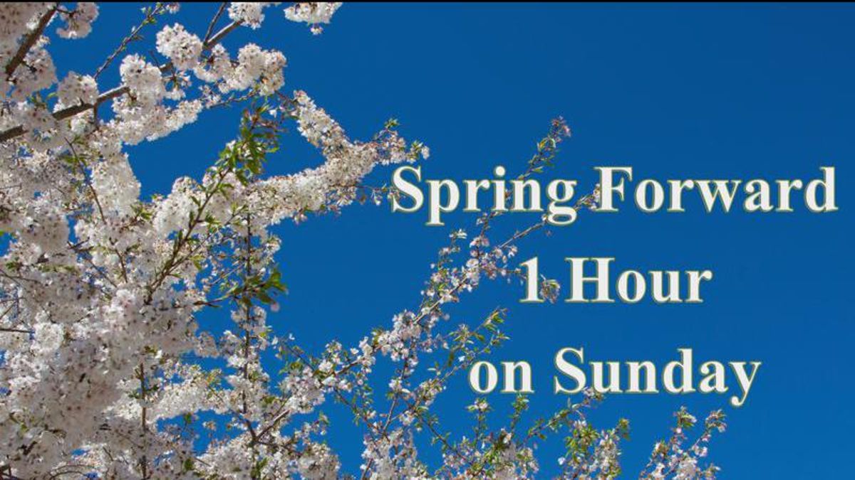 Daylight Savings Time begins Sunday – turn clocks ahead before bed