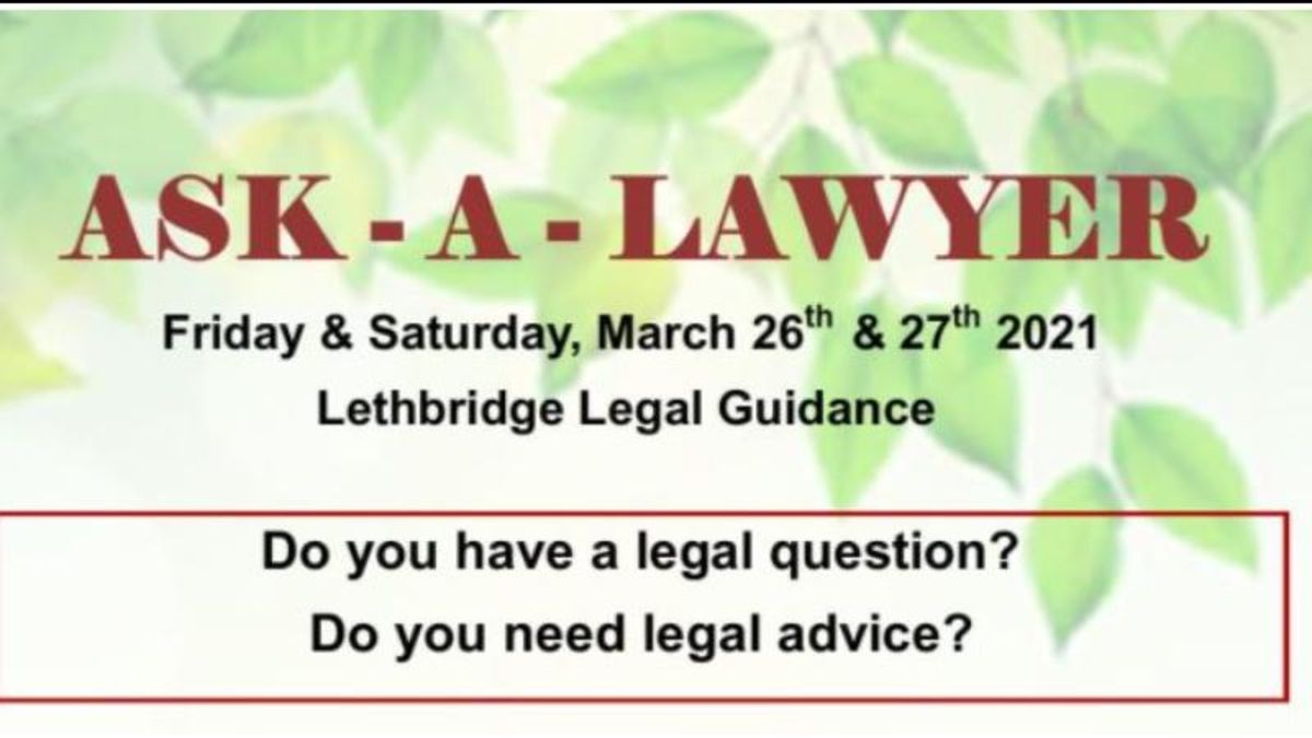 Lethbridge Legal Guidance offering free law advice as part of Aska