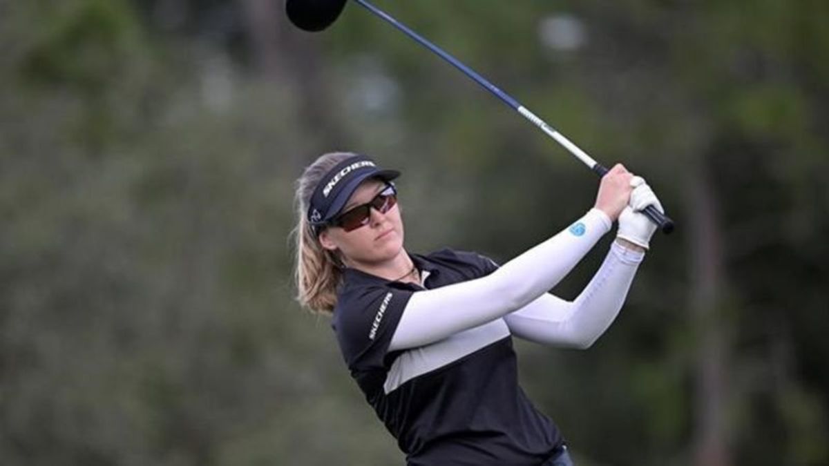 Canadian Brooke Henderson vaults into tie for second at LPGA Tour event ...