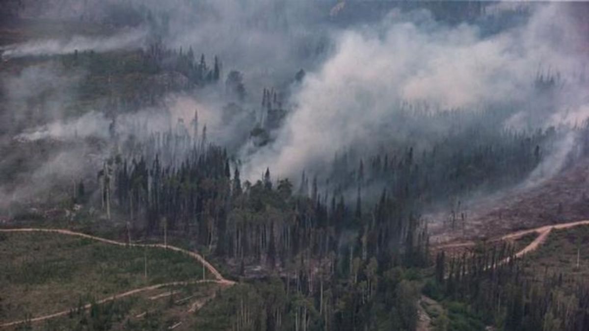 Wildfire leads to evacuation order in B.C. town that set Canadian heat ...
