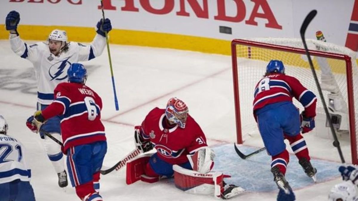 Lightning defeat Canadiens to lead Stanley Cup Final 3-0 - Los