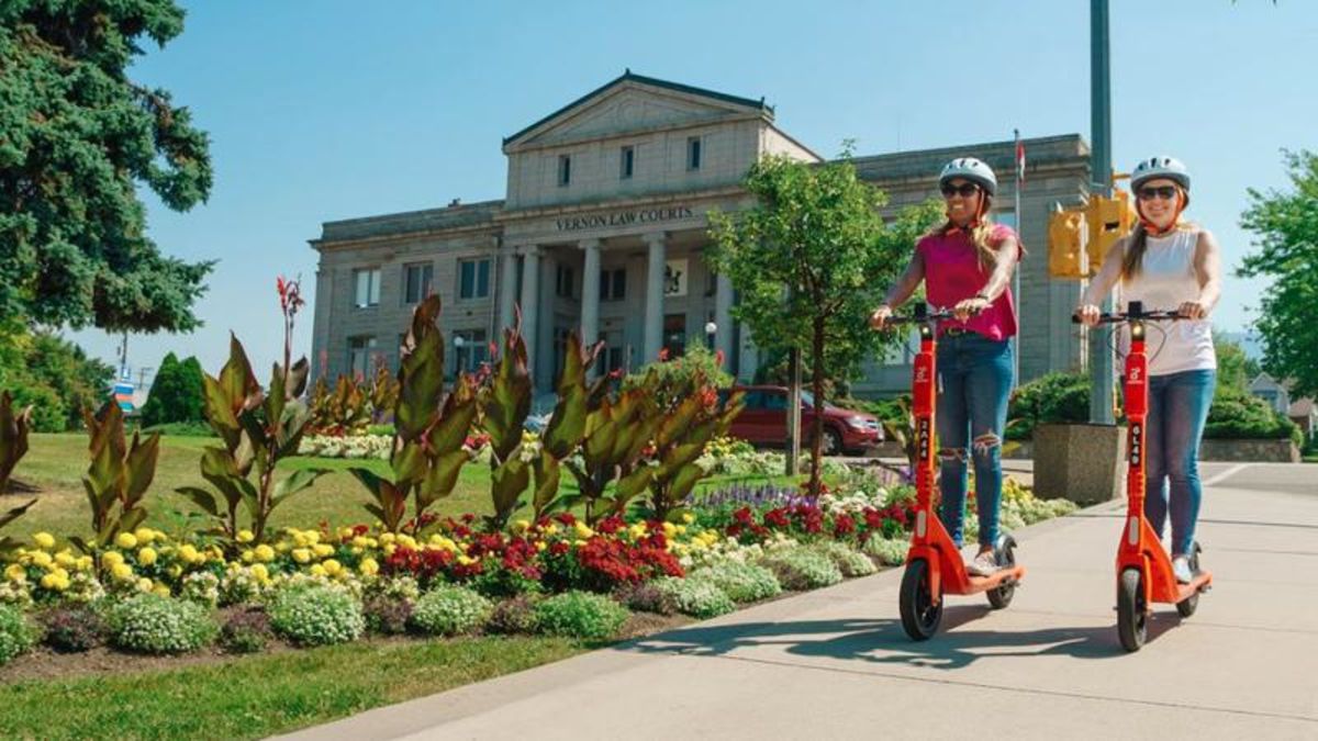 Escooters hit the streets of Vernon Vernon Matters