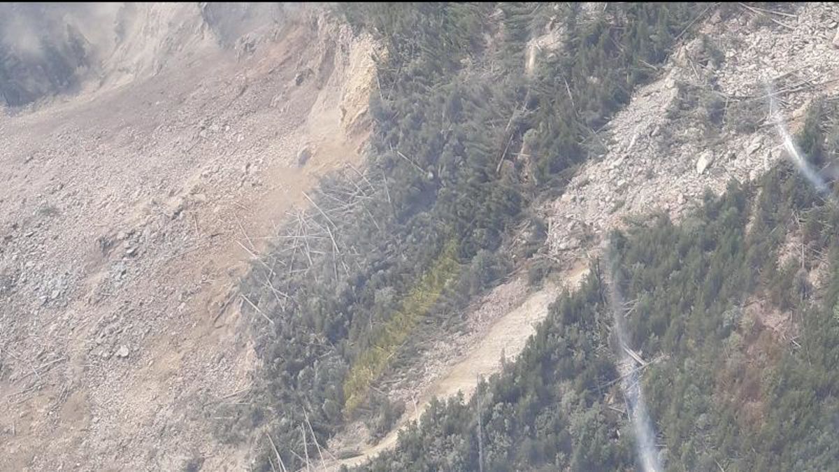 Active landslide near Valemount, evacuation alert in effect CKPGToday.ca