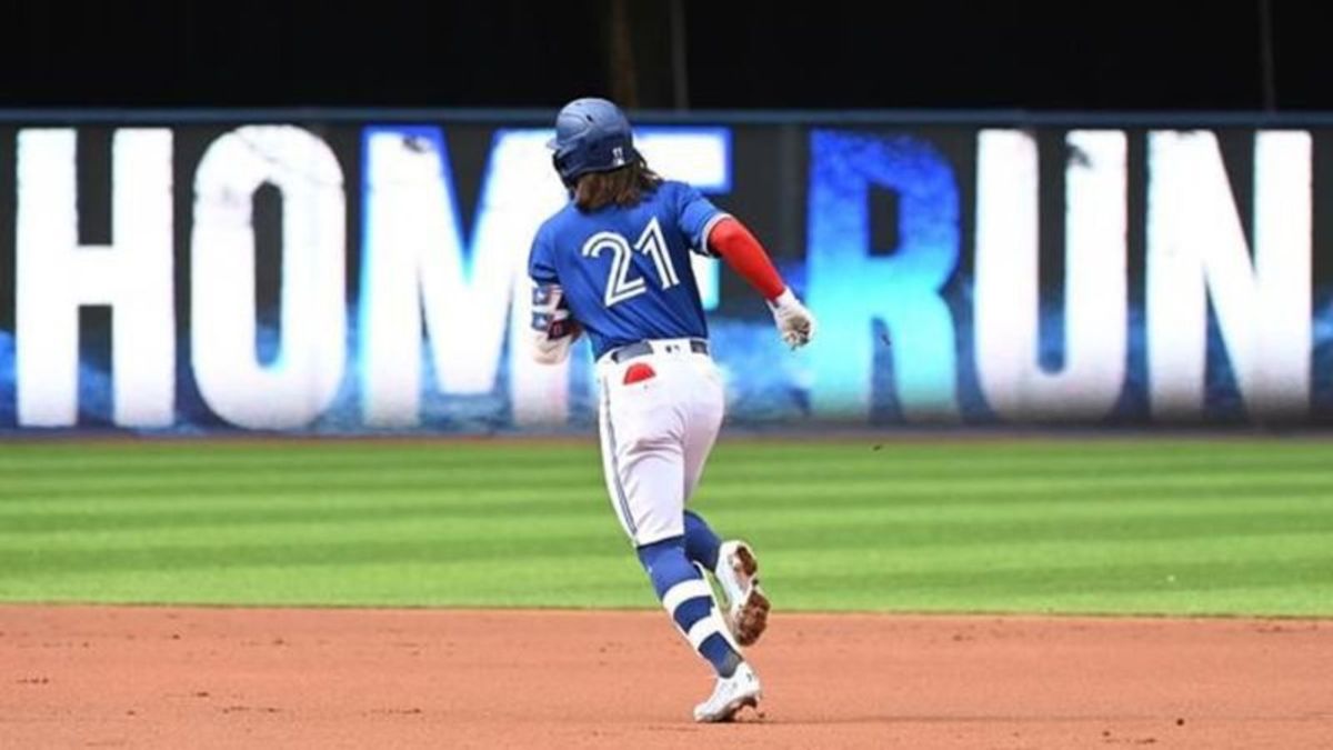 Bo Bichette's three-run homer, 09/15/2021