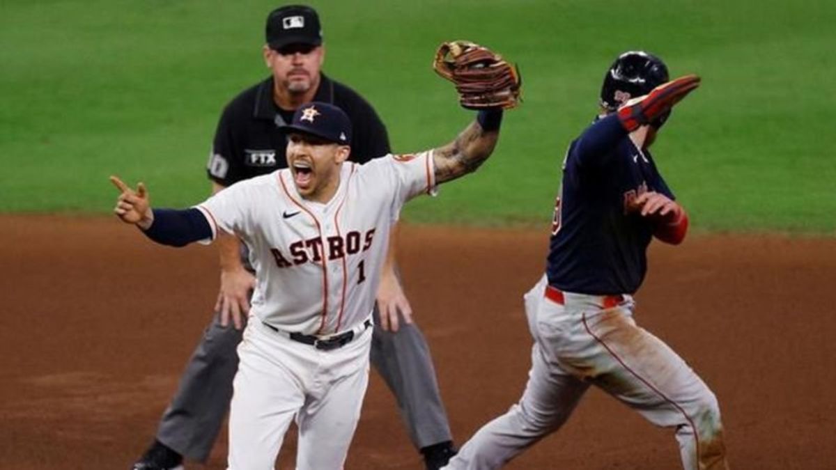 Astros oust Red Sox, advance to World Series