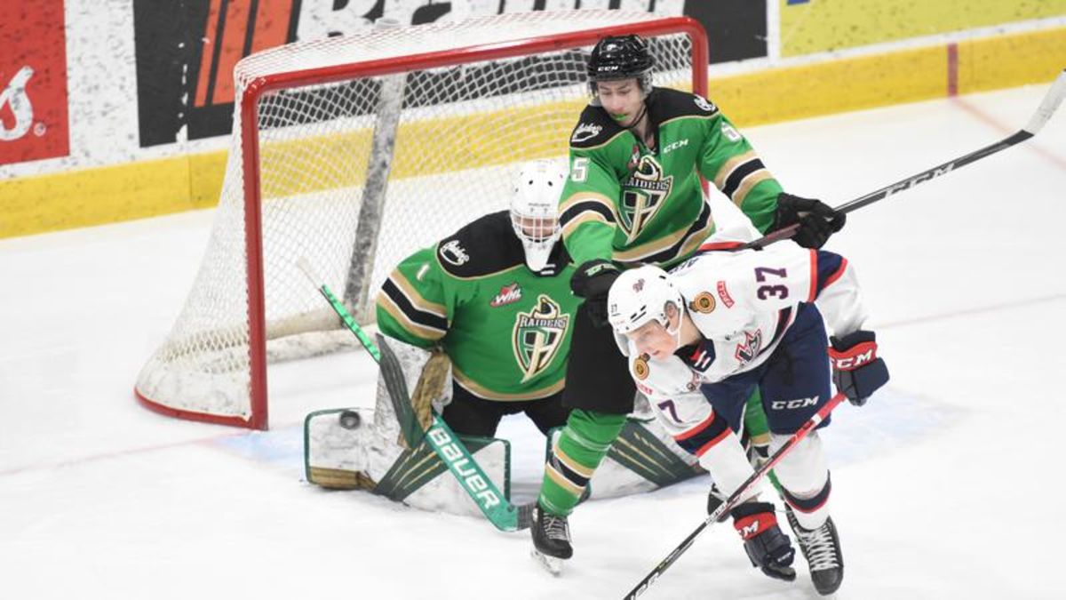 WHL: Stanick scores three as road Raiders trip Pats