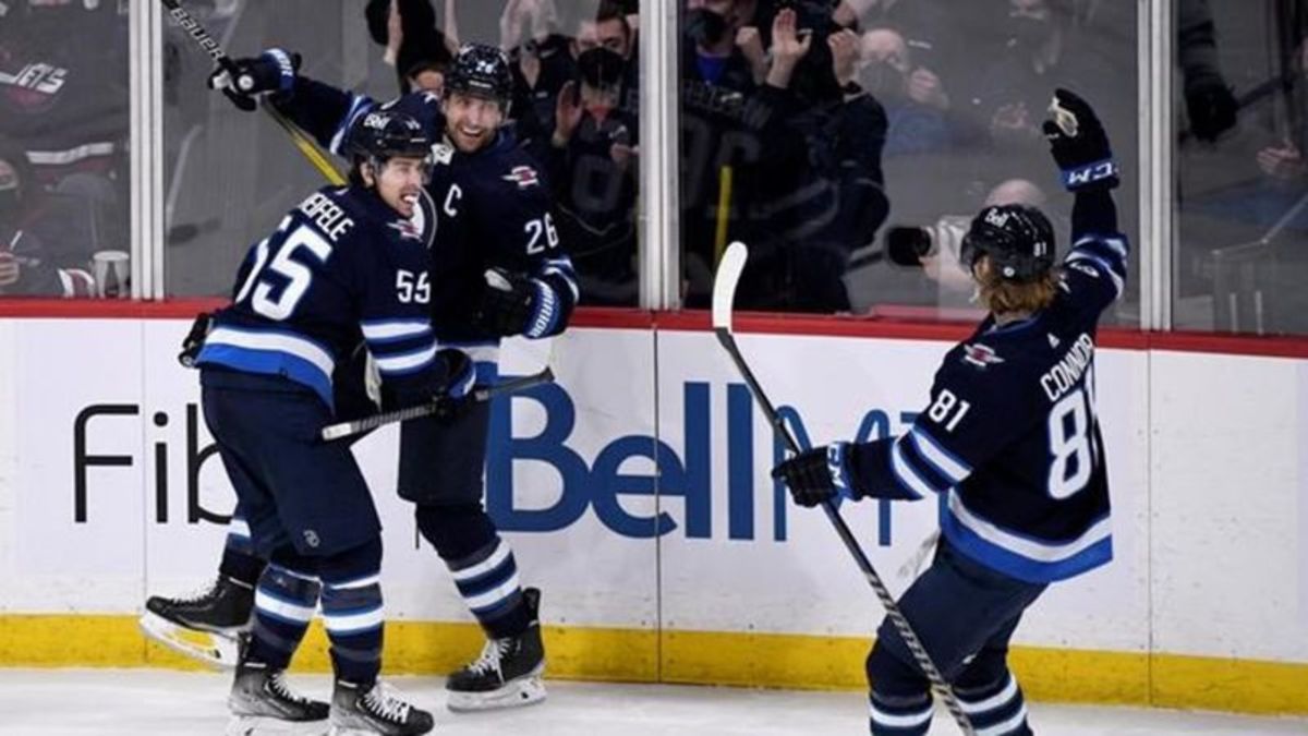 Wheeler, Scheifele with goal and two assists each, Jets beat