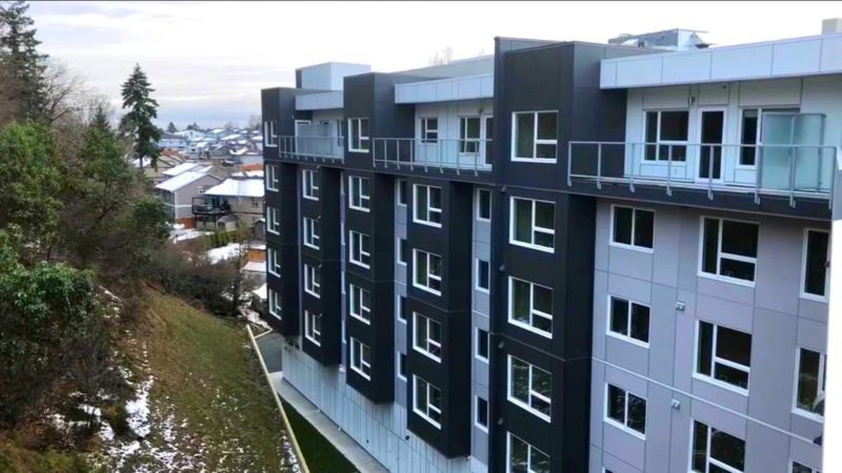 VIDEO Construction complete on large seniors affordable housing