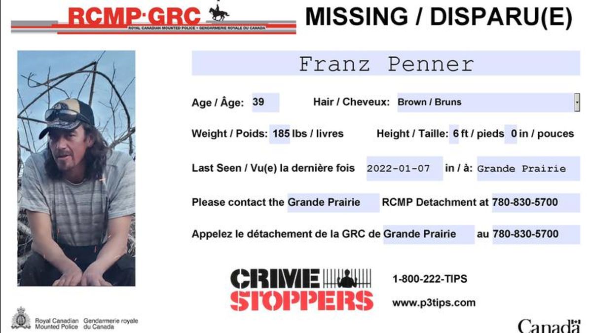 Grande Prairie RCMP searching for missing 39-year-old man | EverythingGP