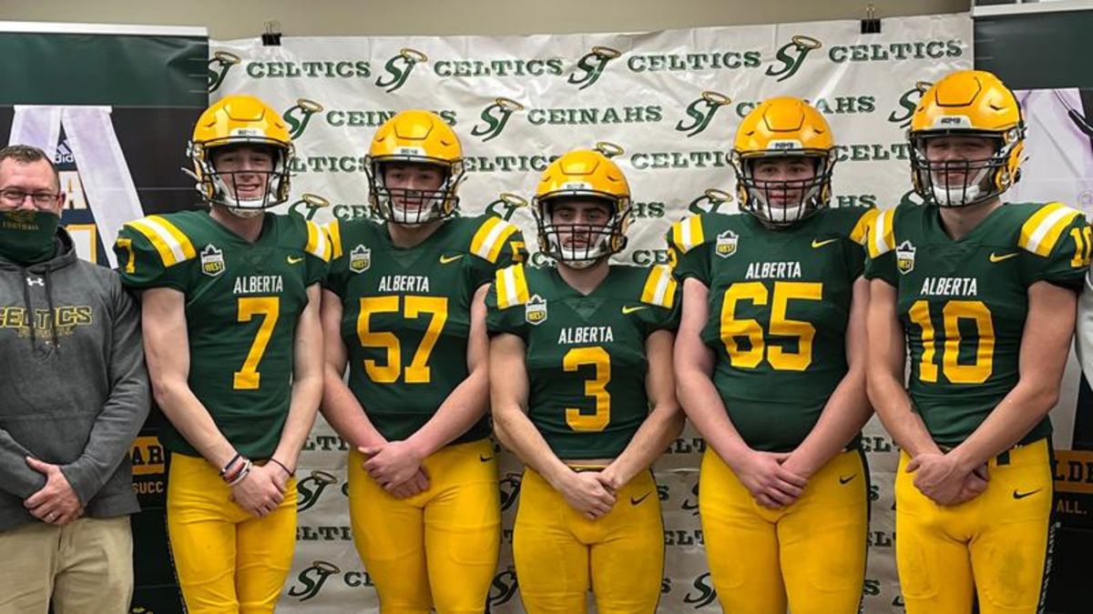 Five St. Joe's Celtics commit to University of Alberta football team