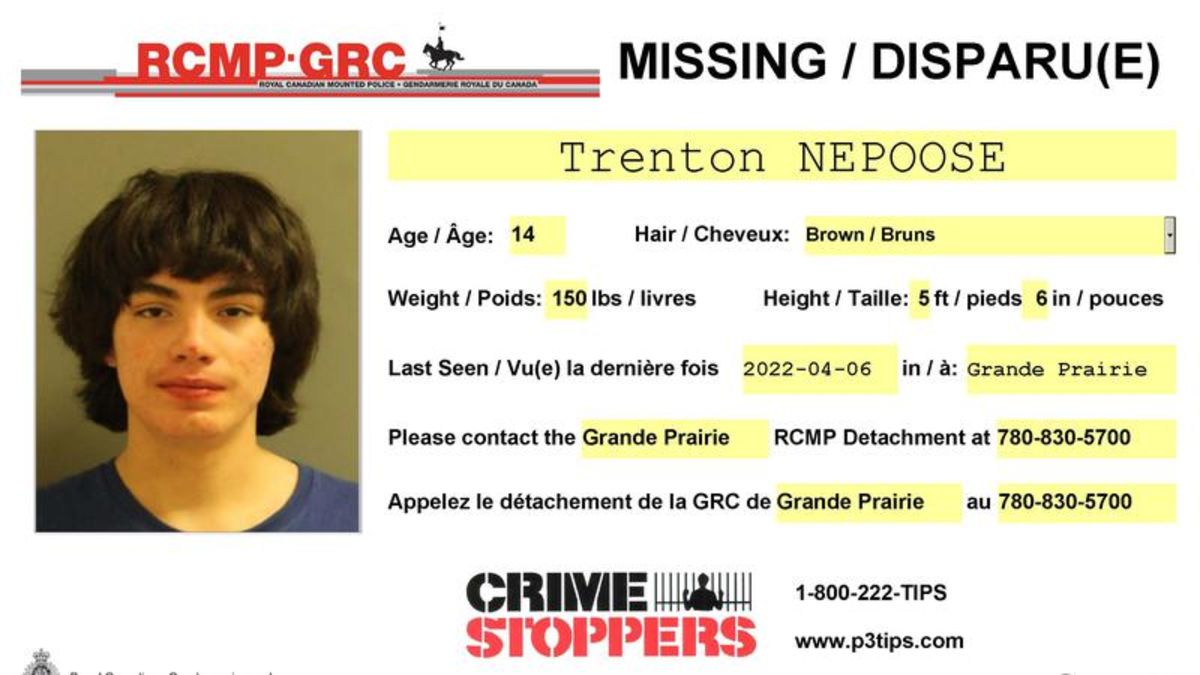 Grande Prairie RCMP searching for missing 14-year-old | EverythingGP