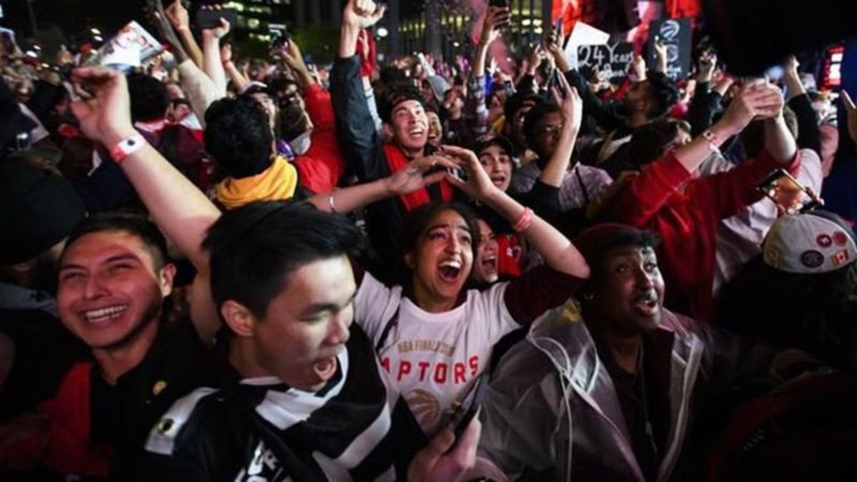 Jurassic Park reopens for Toronto Raptors playoff game against
