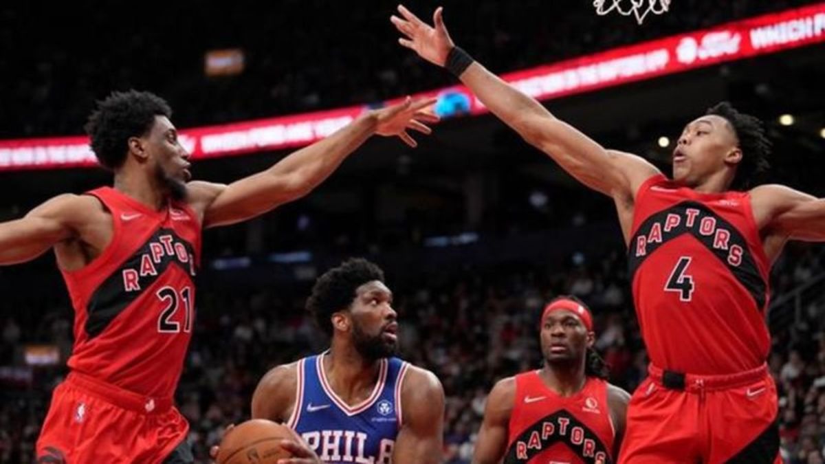 Thad Young provides a steadying veteran’s hand for young Raptors ...