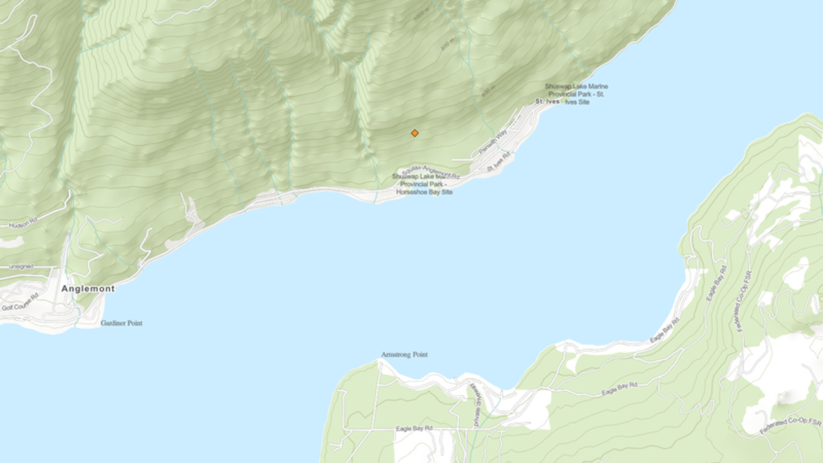 Threehectare wildfire ignites in Anglemont B100