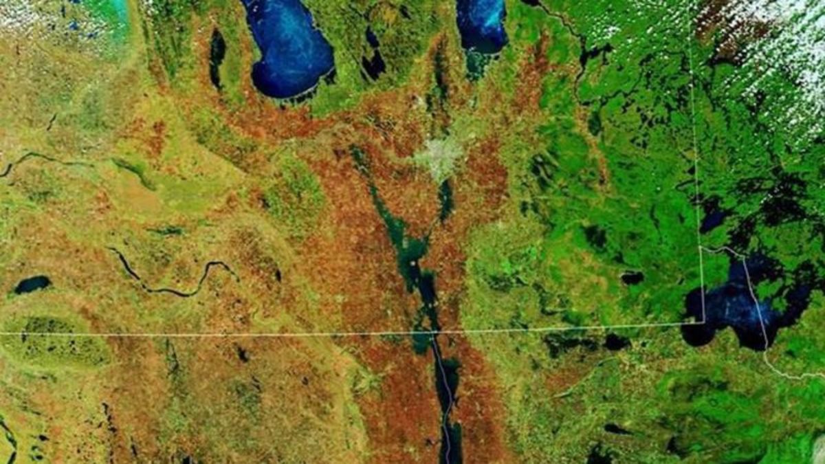 NASA releases satellite images of Manitoba flooding; province bracing