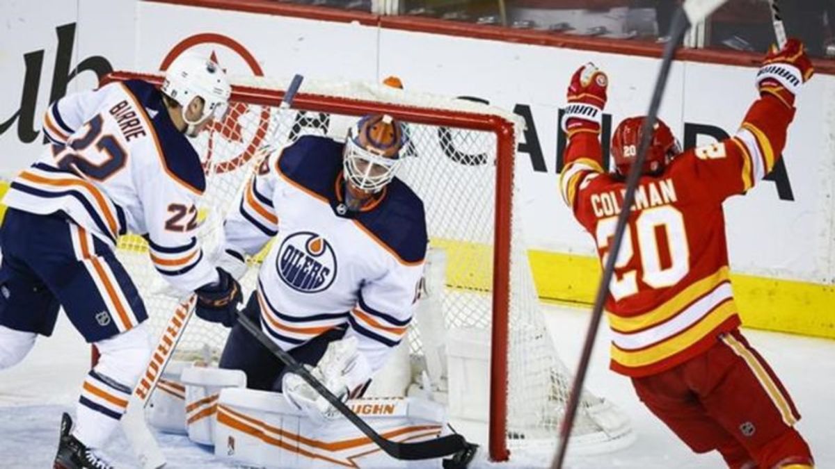 Oilers dominates Flames for 5th straight win