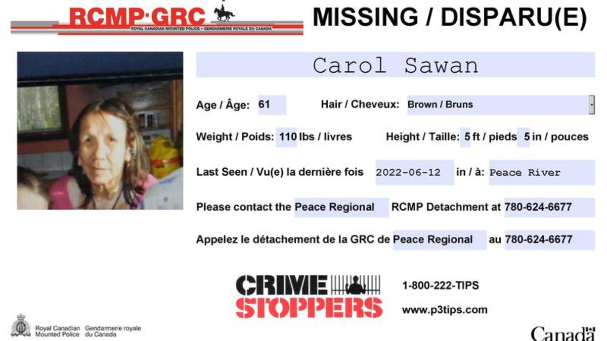 Peace Regional RCMP looking for missing woman | EverythingGP