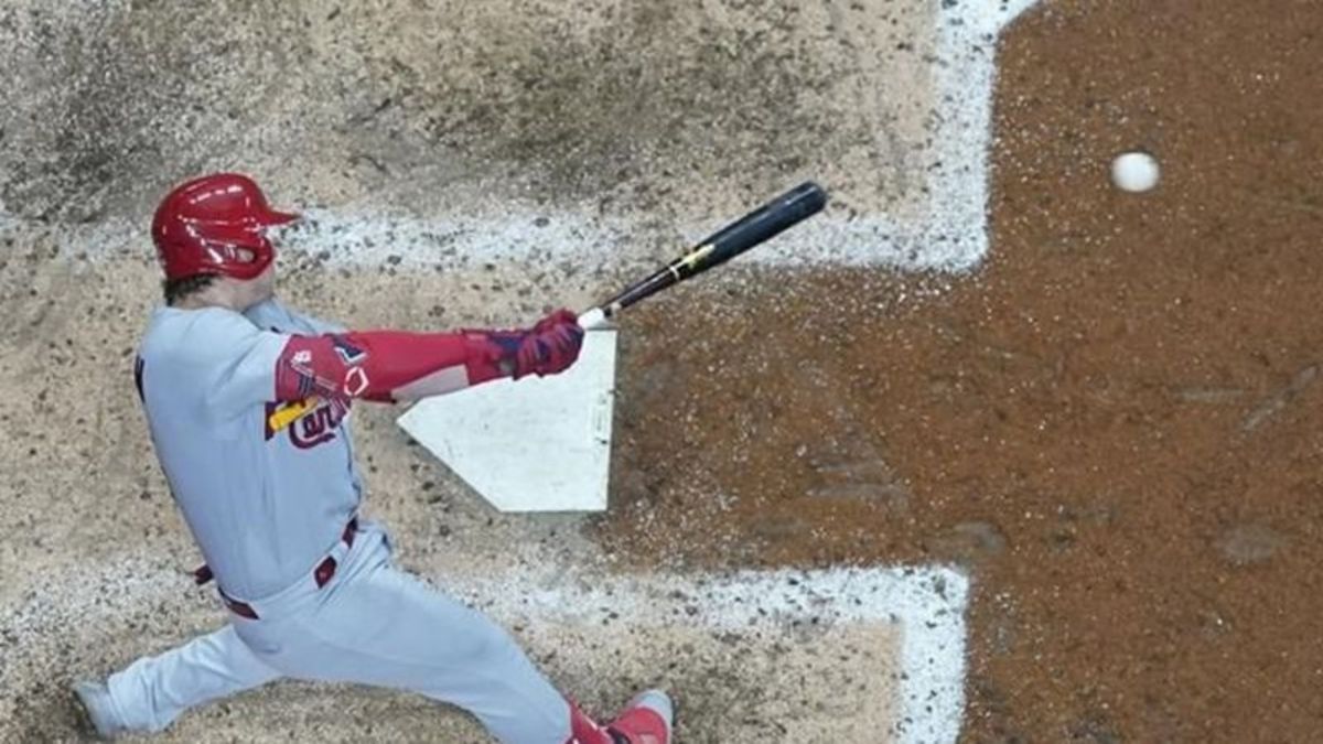 Nolan Gorman on his two-homer day, 06/21/2022