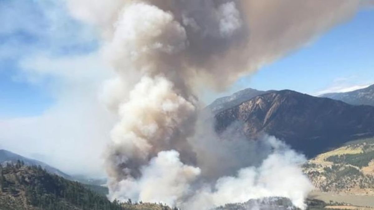 Sprinklers installed to protect heritage park from wildfire near Lytton
