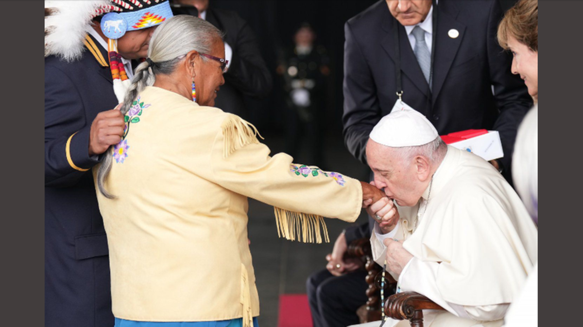 Pope arrives in Canada for ‘penitential’ visit aimed at Indigenous ...
