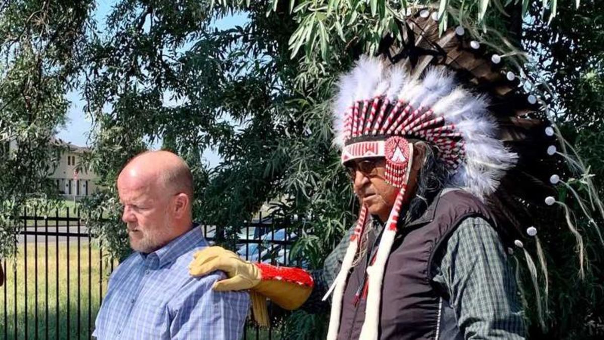 Watch manager honoured with Blackfoot name Lethbridge News Now