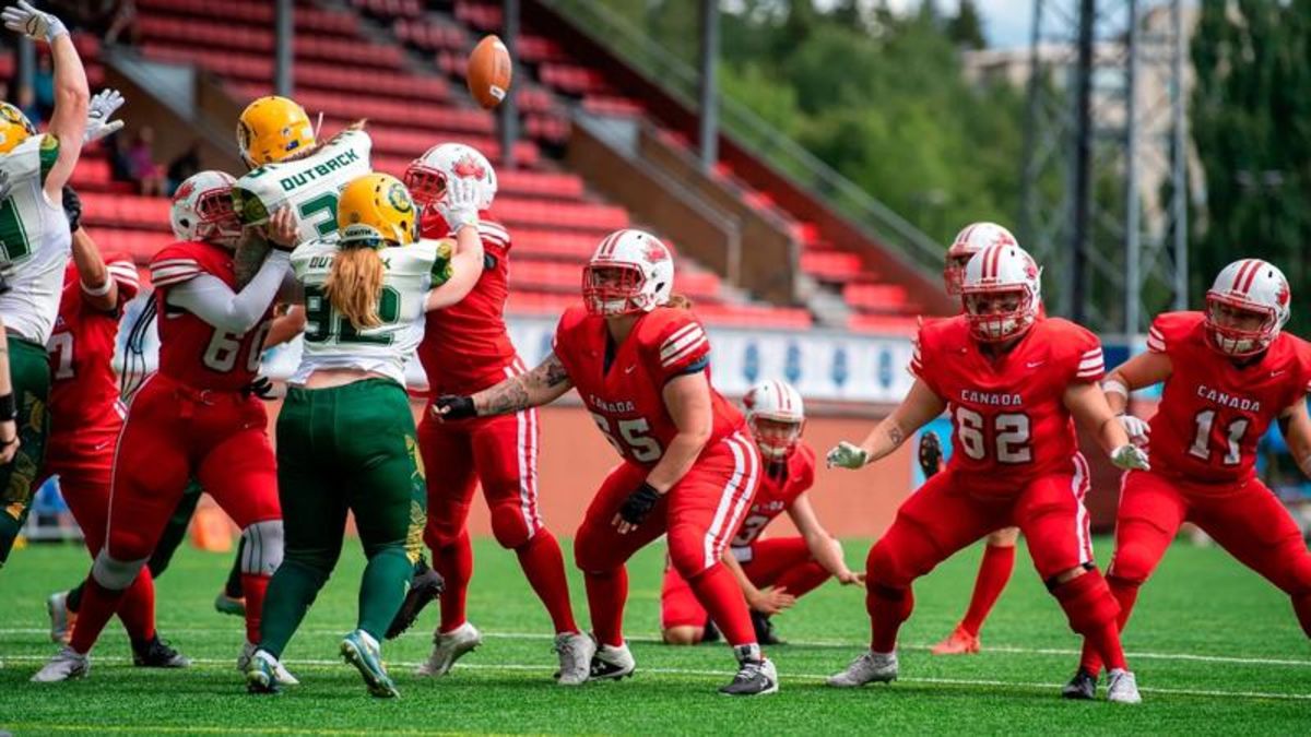 Great Britain into the IFAF Women's World Championship final