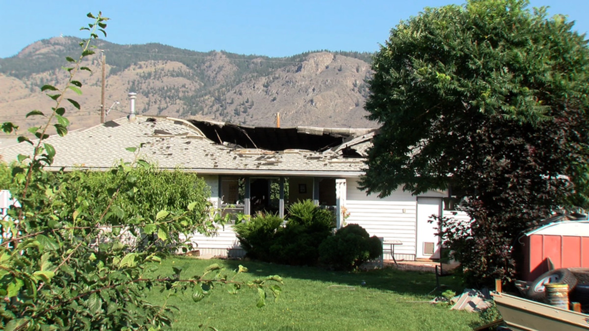 Presumed lightning strike sparks house fire in Savona CFJC Today Kamloops