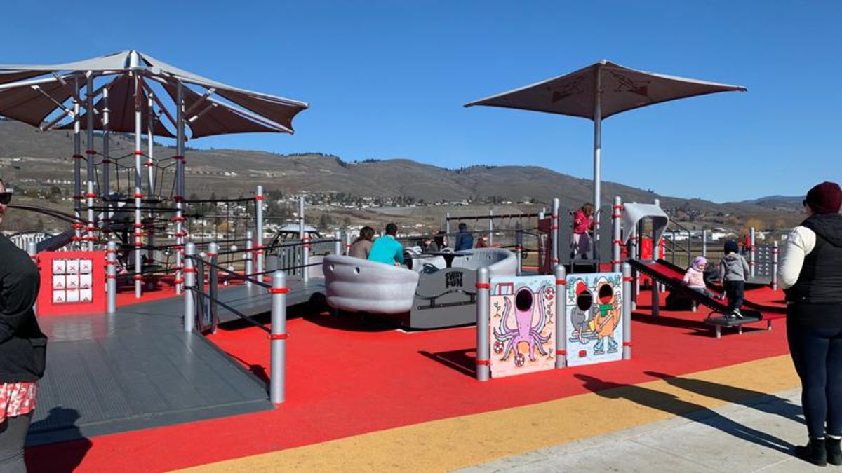 Vernon celebrates accessible and inclusive playground Vernon Matters