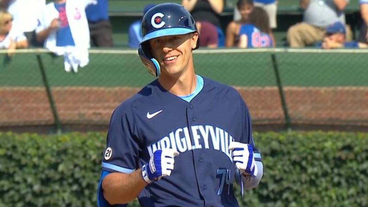 Prince George, B.C.'s Jared Young helps team win in his first Major League  Baseball game