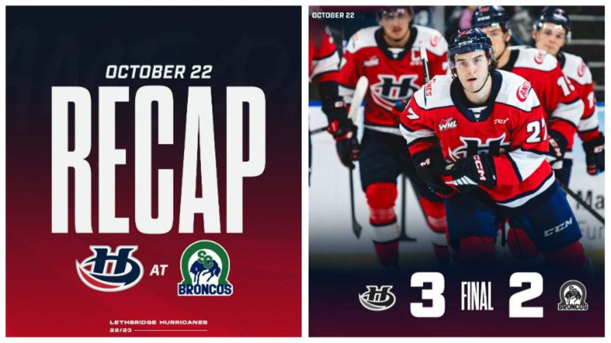 GAME DAY: Hurricanes Look to Stay Perfect; Host Oil Kings - Lethbridge  Hurricanes