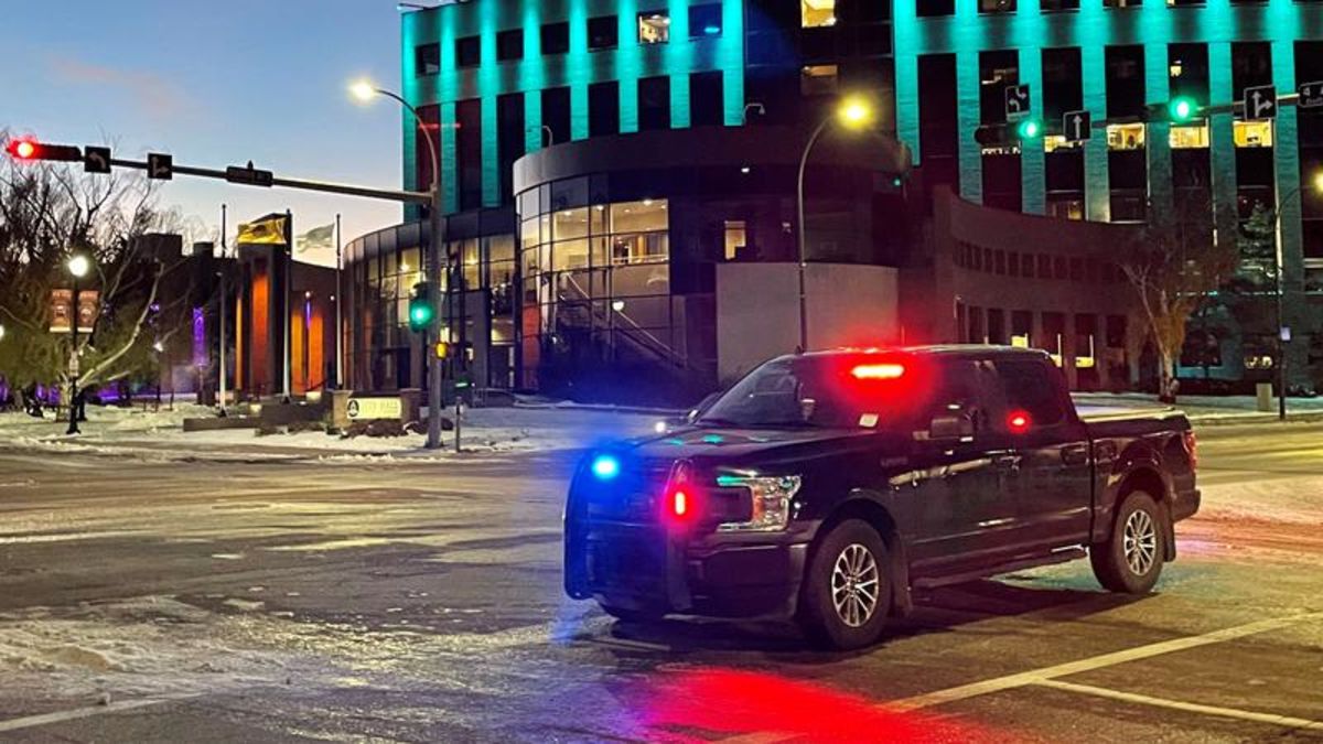 Police Presence In Downtown Lethbridge Prior To Court Appearance ...