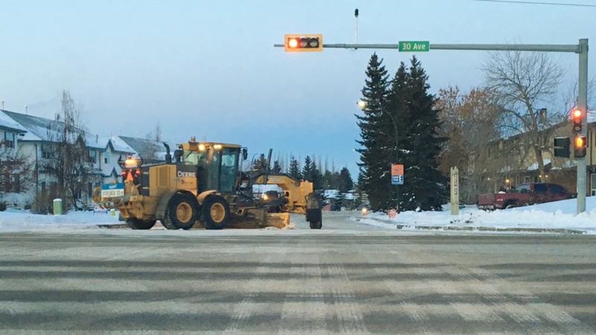Residential plowing in Red Deer to begin next week, City says |  rdnewsnow.com