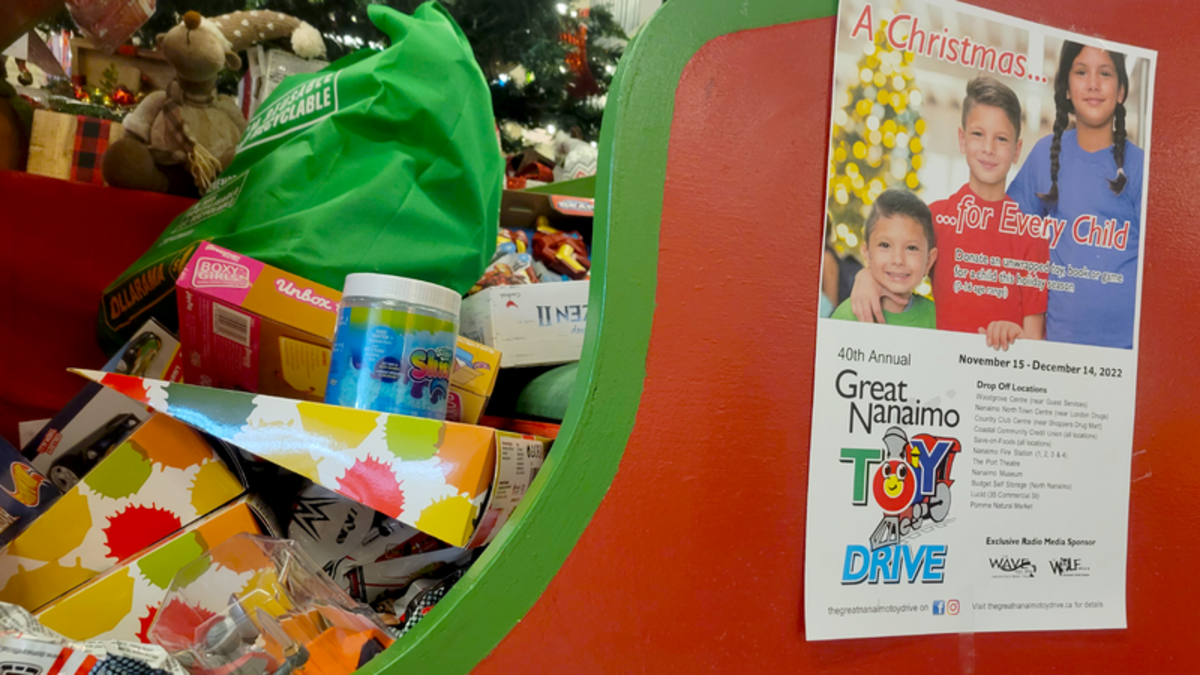 ‘We want to get as much as we can’ Great Nanaimo Toy Drive revs up