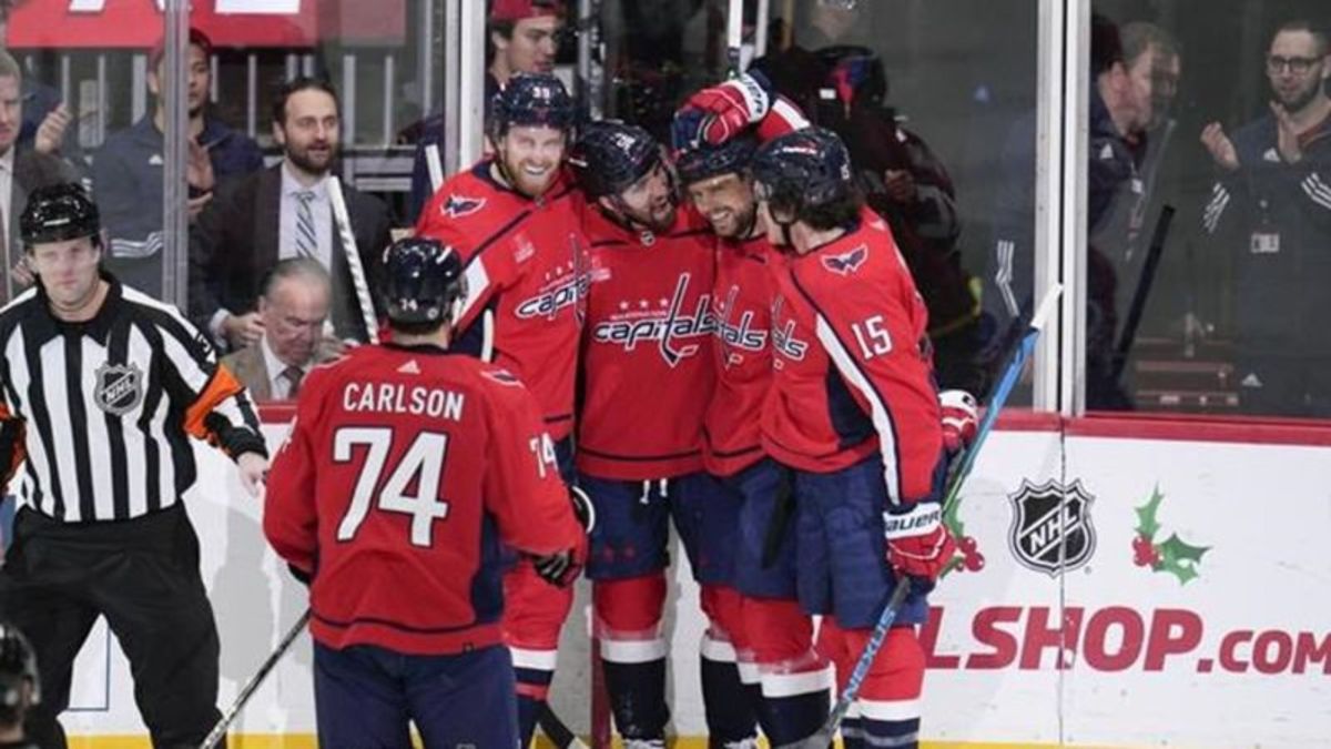 Ovechkin scores in 4-goal 2nd period, Capitals beat Devils