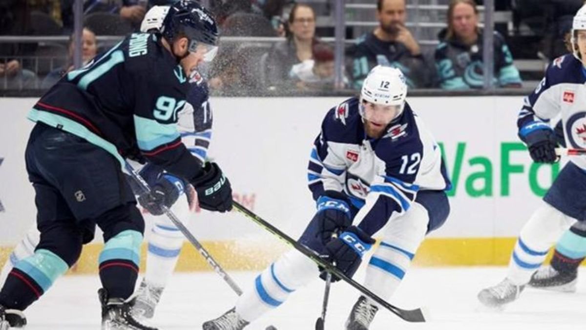 Late McCann goal lifts Seattle Kraken over Winnipeg Jets 3-2