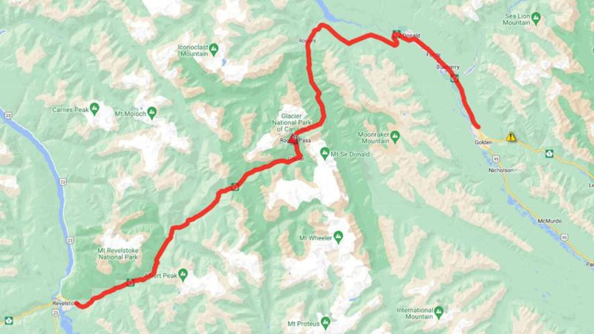 UPDATE Highway 1 reopens east of Revelstoke Vernon Matters