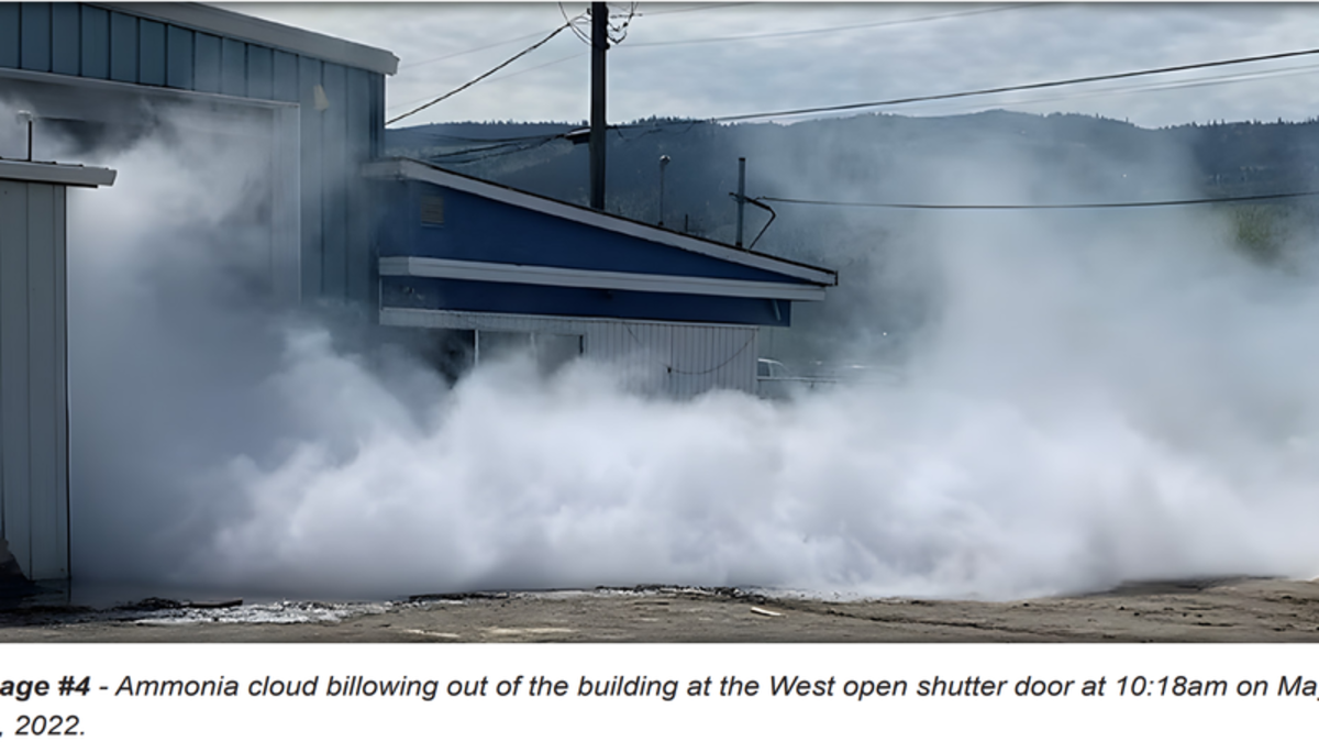 Technical Safety B.C. report outlines 3 following 2022 fatal ammonia leak in