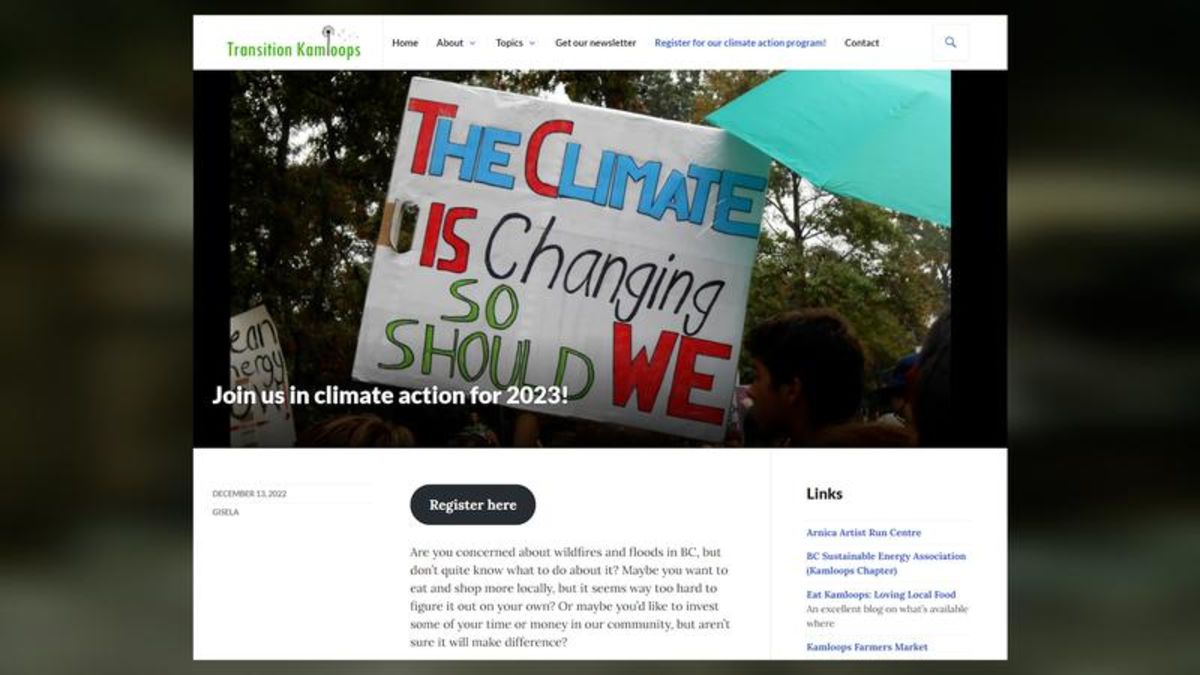 Climate Action program kicks off Tuesday for interested Kamloops ...