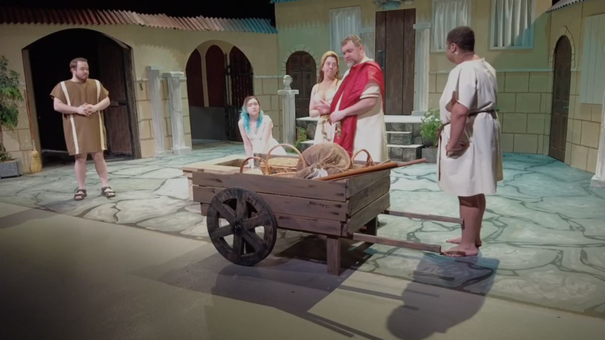 Tongueincheek jokes, innuendos turned way up in Up Pompeii! CHAT