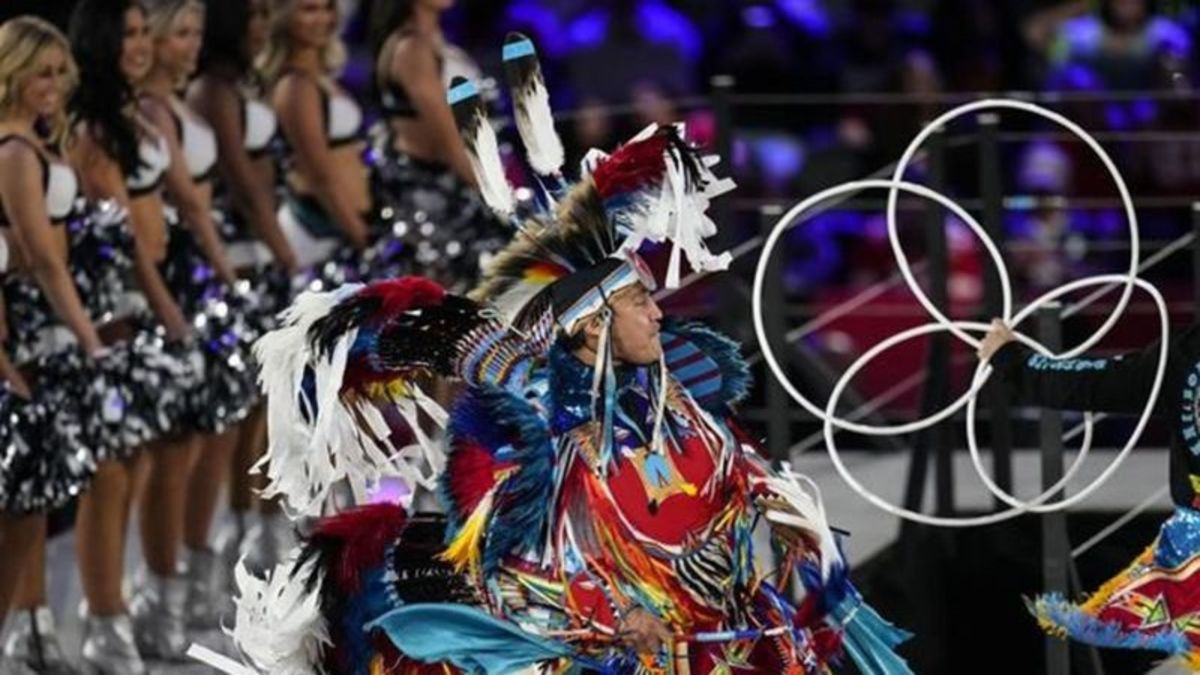 Native American Lucinda Hinojos designed Super Bowl tickets